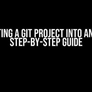 Integrating a Git Project into Another: A Step-by-Step Guide